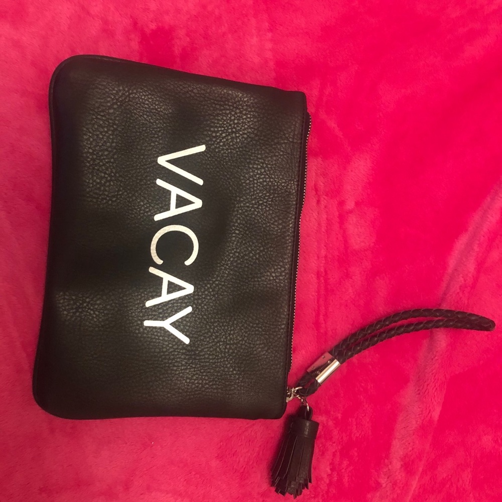 Black Vacay clutch